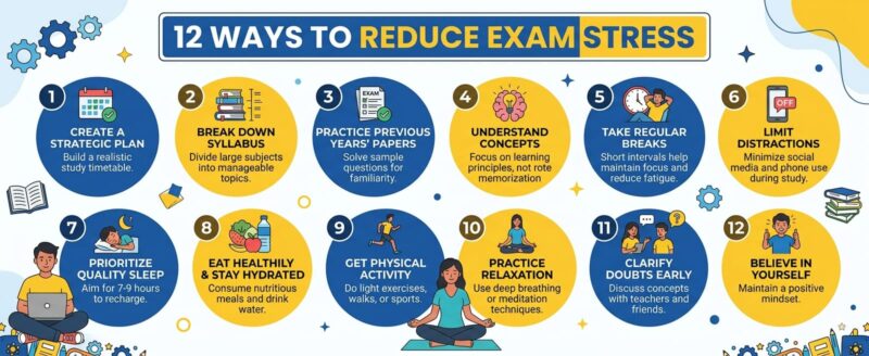 How To Reduce Stress During Exams: 12 Proven Tips