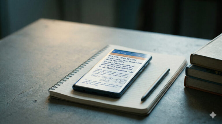 Best Handwritten Notes App for Android Students in 2026 (Free & Paid)