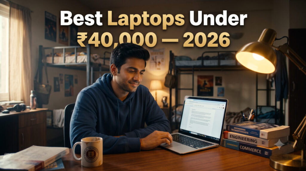 7 Best Laptops Under 40000 for Students in 2026